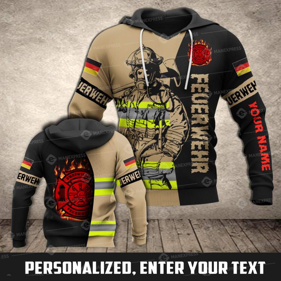 VH CUSTOMIZE  GERMAN GERMANY FIREFIGHTER 2004 – 3D ALL OVER PRINT