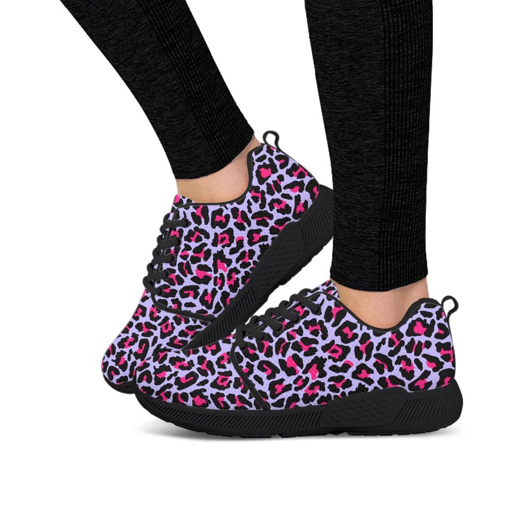 Neon Leopard Women’S Athletic Shoes