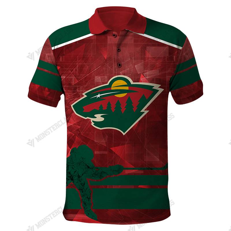 Minnesota Wild – CUSTOMIZE NAME AND NUMBER – HOT SALE 3D PRINTED