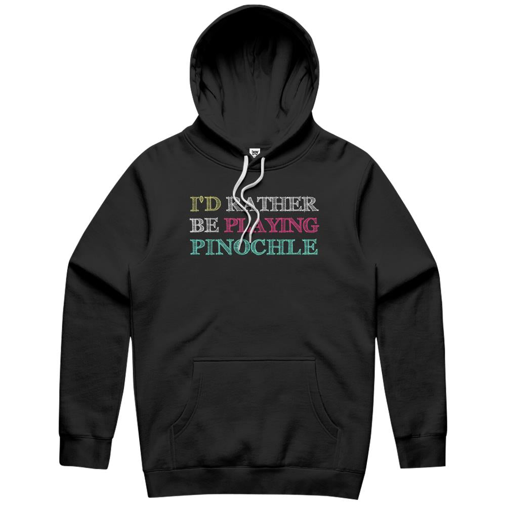 Funny Pinochle Player Card Game Men And Women Hoodie