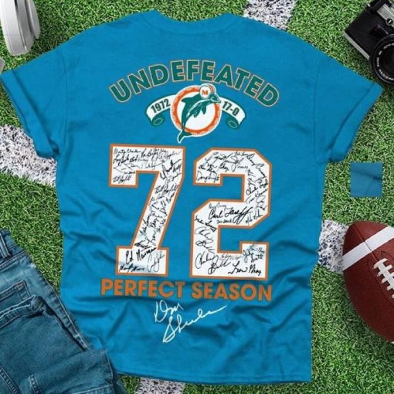 1972 Miami Dolphins season shirt