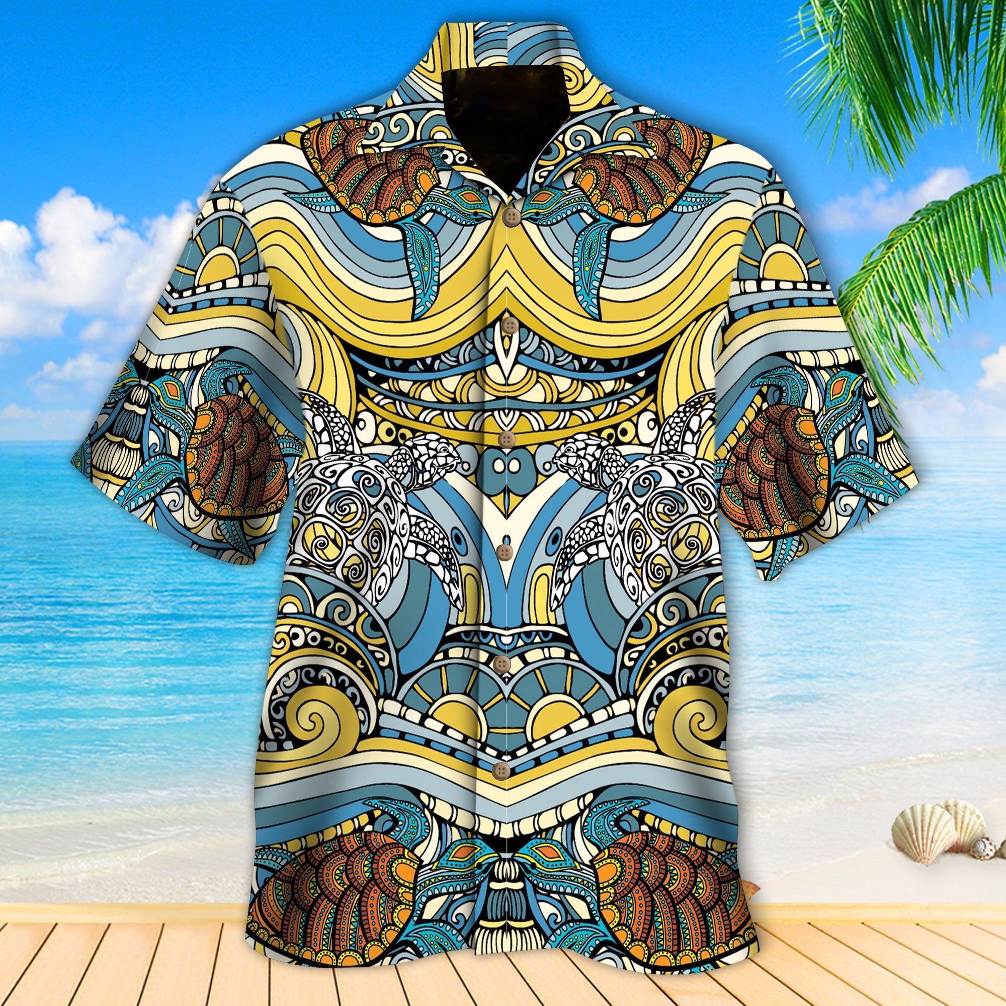 Turtle Waves Hawaii Lover Hawaii Shirt For Men Women Ha93391