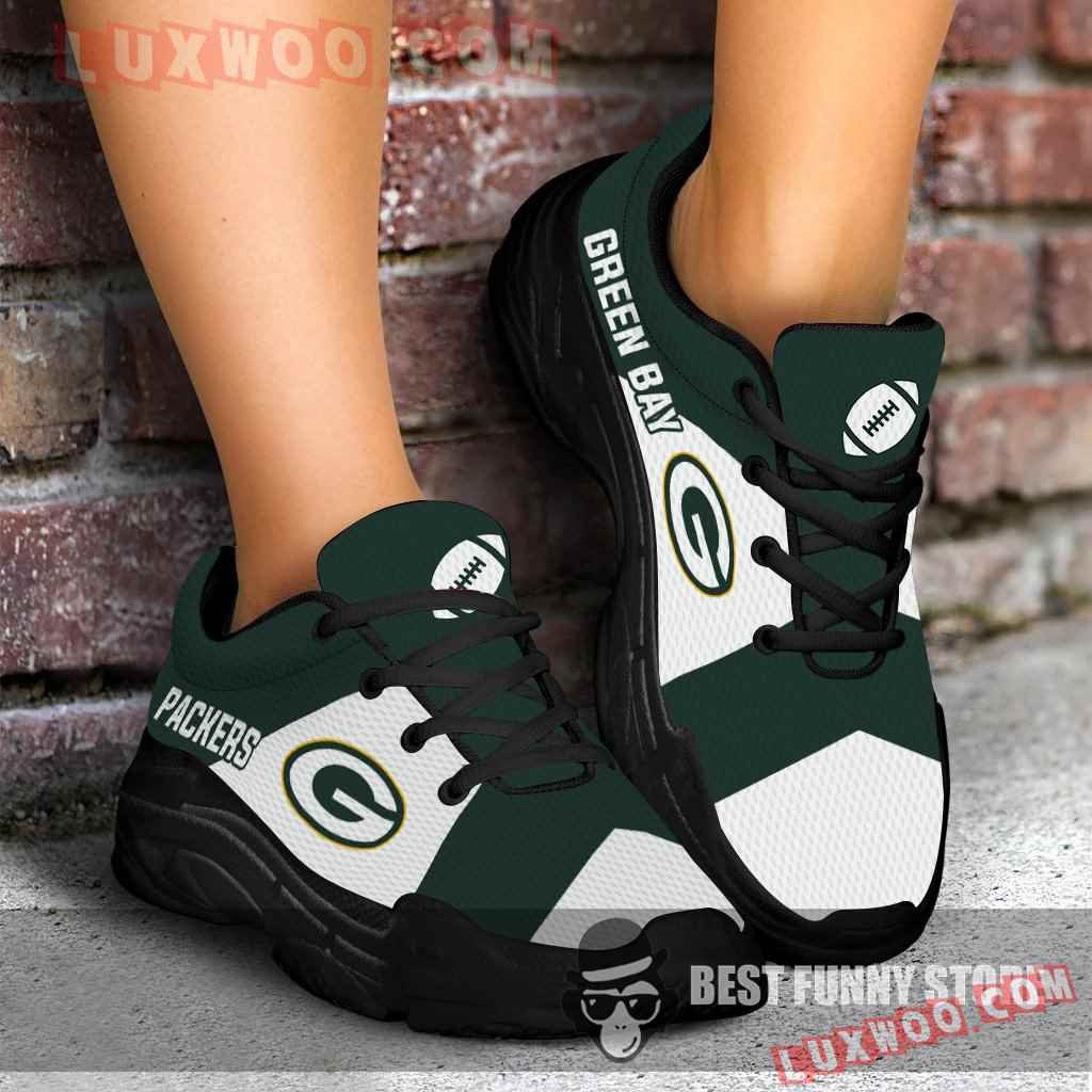 Pro Shop Logo Green Bay Packers Chunky Sneaker Art 31