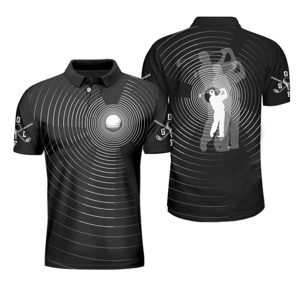 3D Effect Golf Ball Polo Shirt – Andressierra Shop