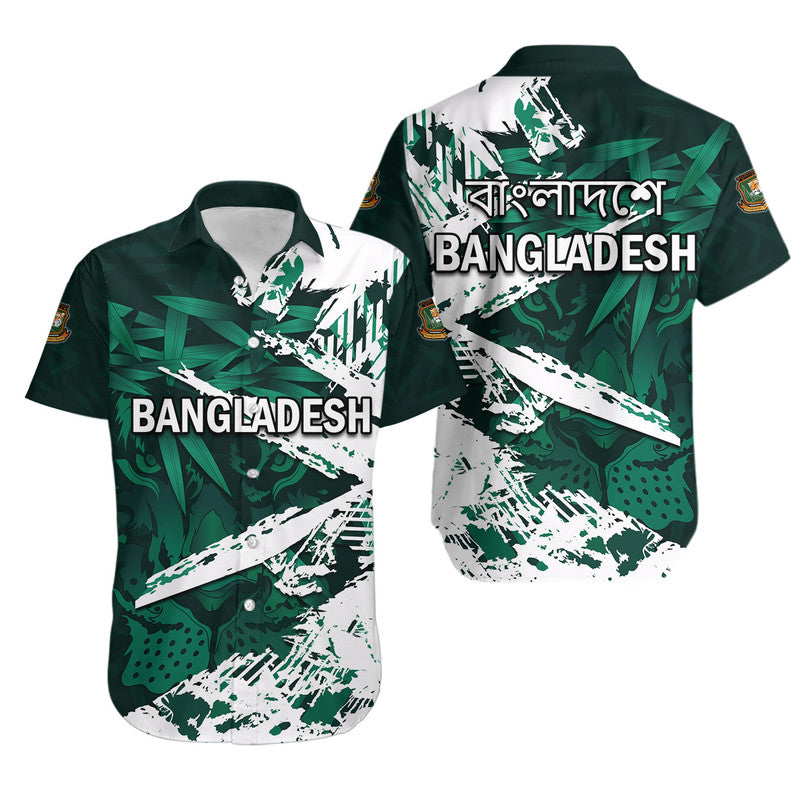 Bangladesh Cricket Team Hawaiian Shirt Special Bangla Tigers Lt9