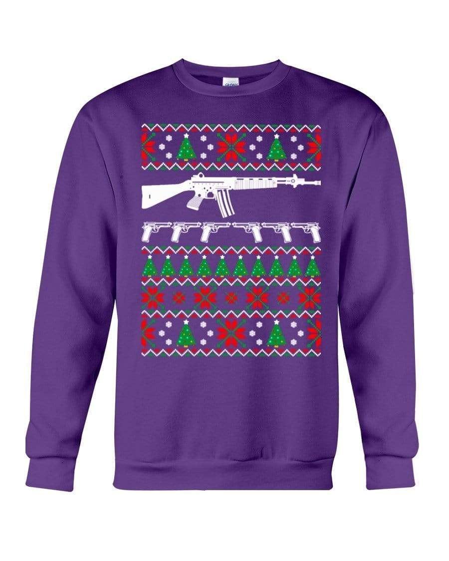 AR15 AR 15 Crewneck Sweatshirt – Unisex – Sizes Small to 5XL Ugly Christmas Sweater