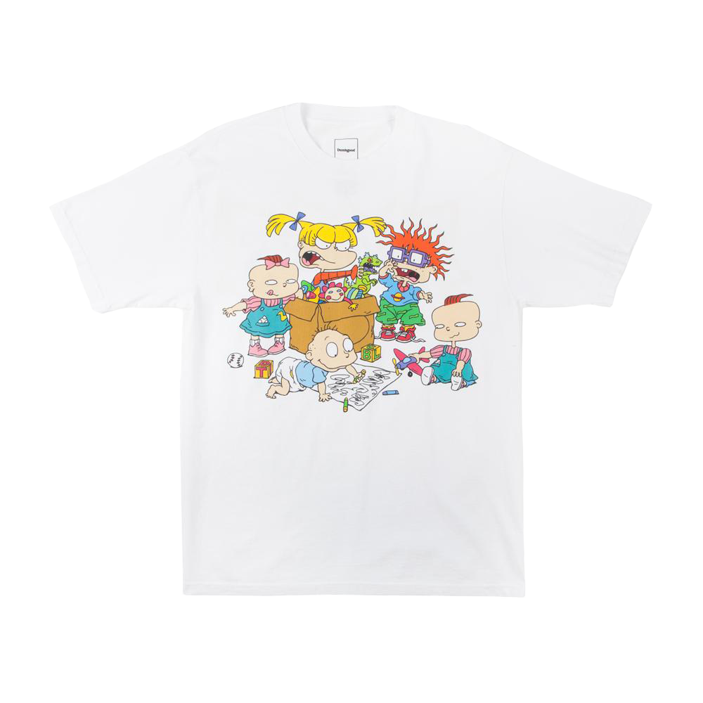 Recess White Tee