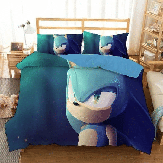 Sonic The Hedgehog 3 Duvet Quilt Bedding Set 2