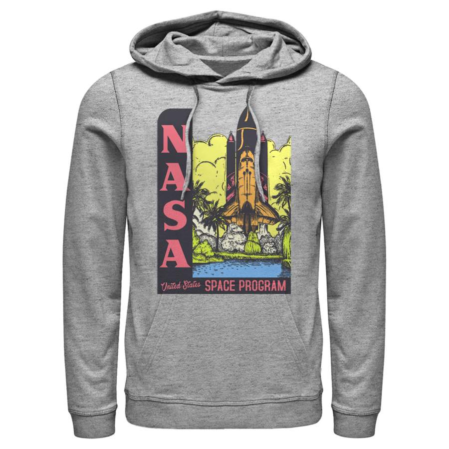 NASA Men’s Bold Space Program  Lightweight Hoodie