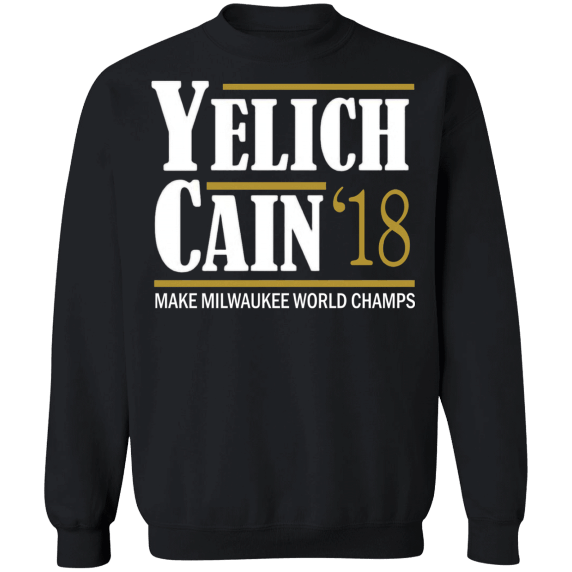 Christian Yelich Shirt Lorenzo Cain Milwaukee Brewers Baseball Sweatshirt