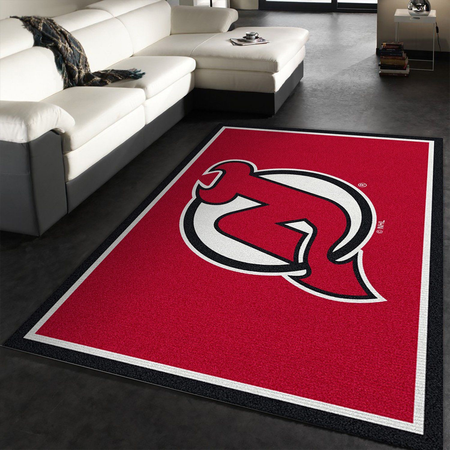 Spirit New Jersey Devils Area Rug For Christmas Kitchen Rug Family Gift Us Decor