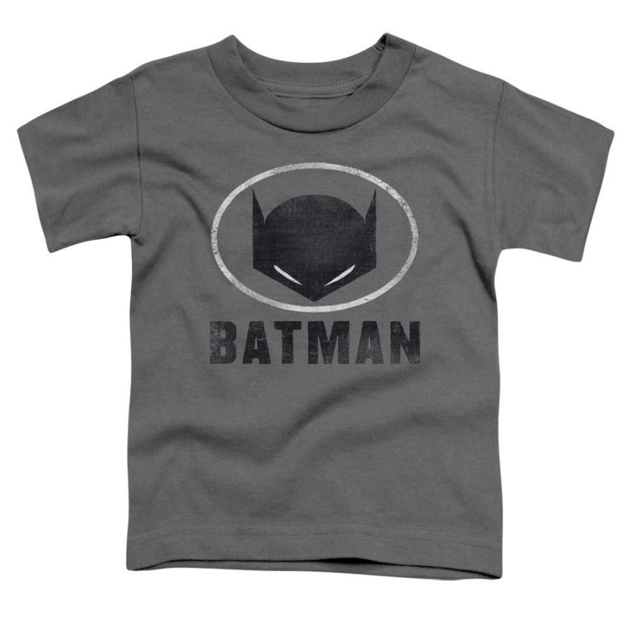 Batman – Mask In Oval Short Sleeve Toddler Tee