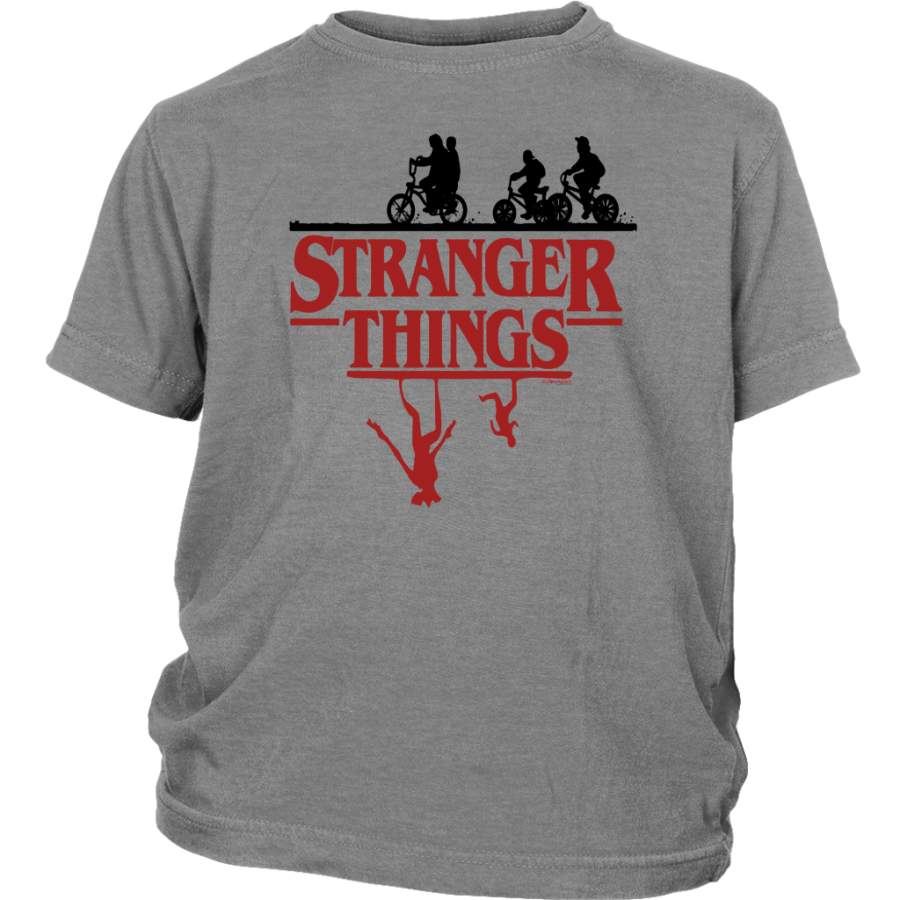 Stranger Things In The Woods Stuck In The Upside Down Shirt ...