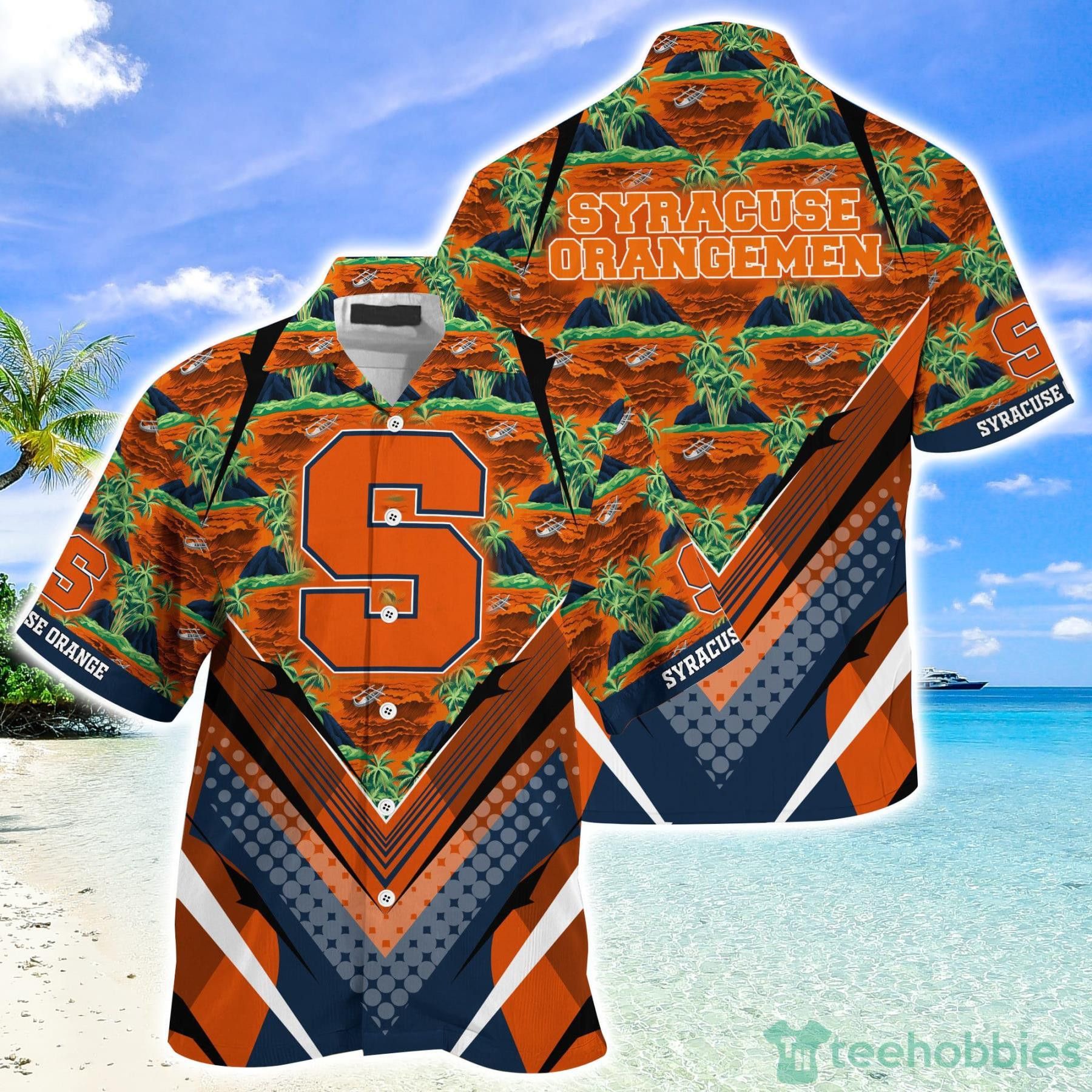 NCCA Syracuse Orange Special Design Hawaiian Shirt