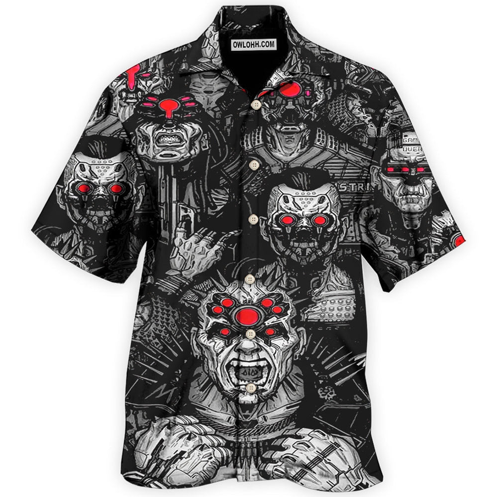 Zombie Will Work For Your Brains – Hawaiian Shirt  – Owl Ohh