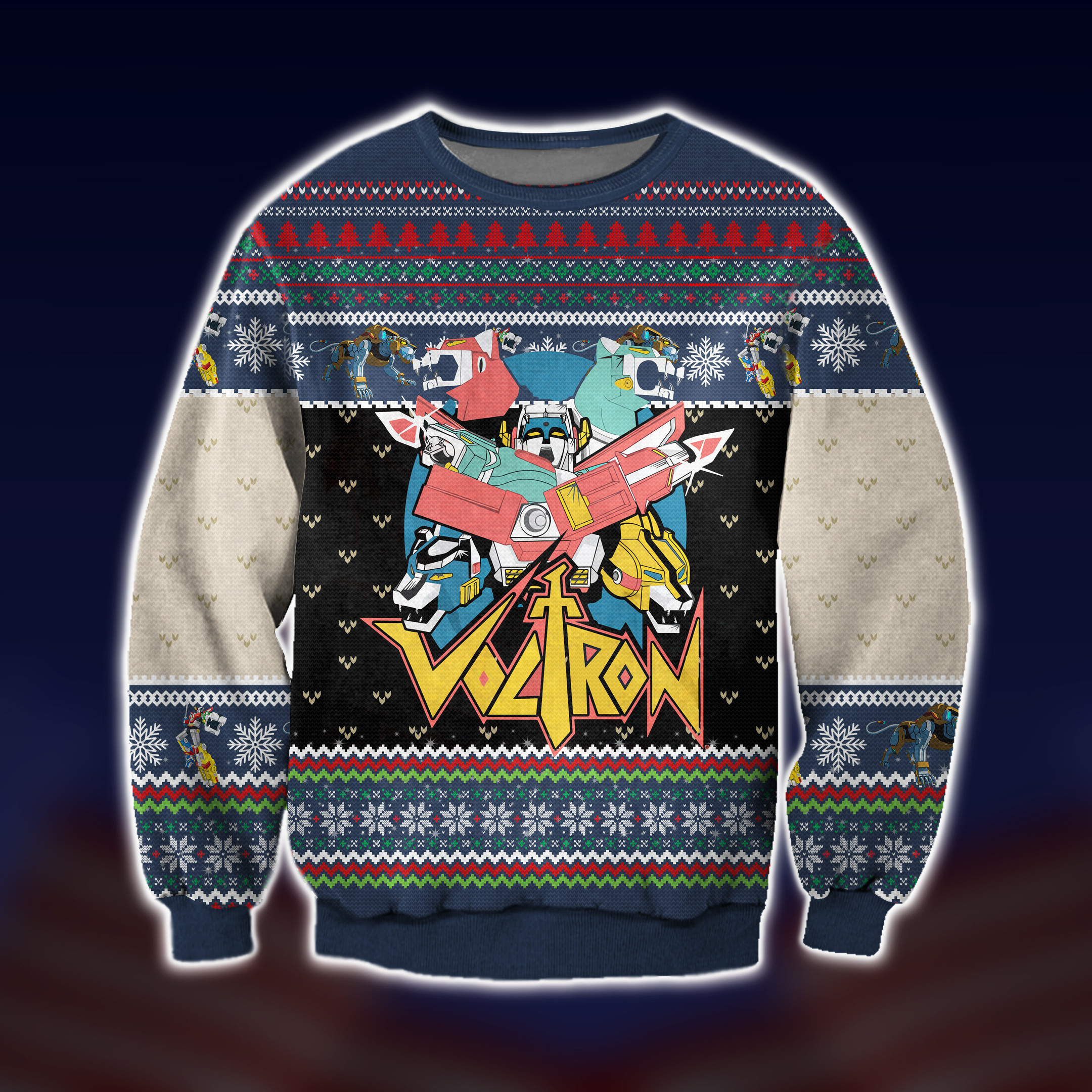 The Legend Of Voltron Ugly Christmas Sweater