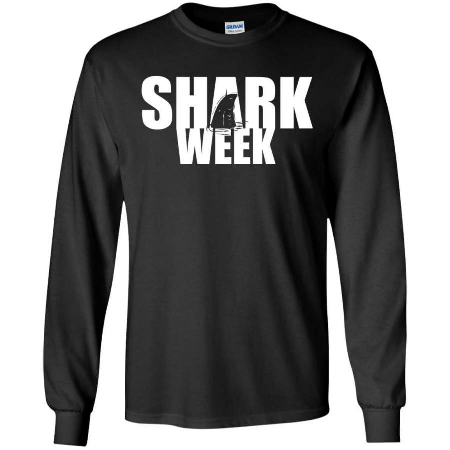 Week of The Shark – Novelty Graphic LS T-Shirt