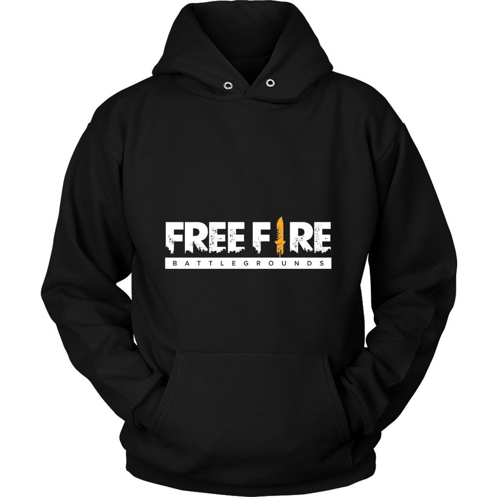 Free Fire Battlegrounds Logo Unisex Hoodie T-Shirt