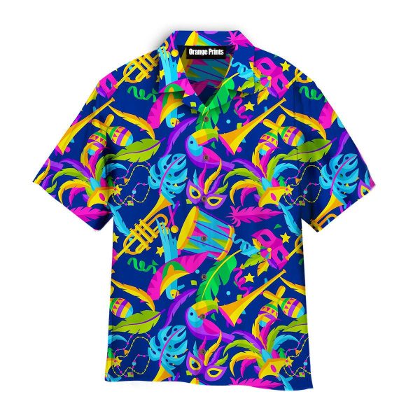 Carnival A Happy Is Coming Pattern Hawaii Shirt For Men Women Ha99706