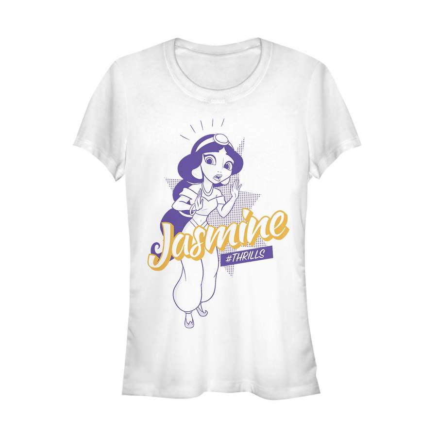 Aladdin Junior’s Jasmine Thrills Pop Art  T Shirt