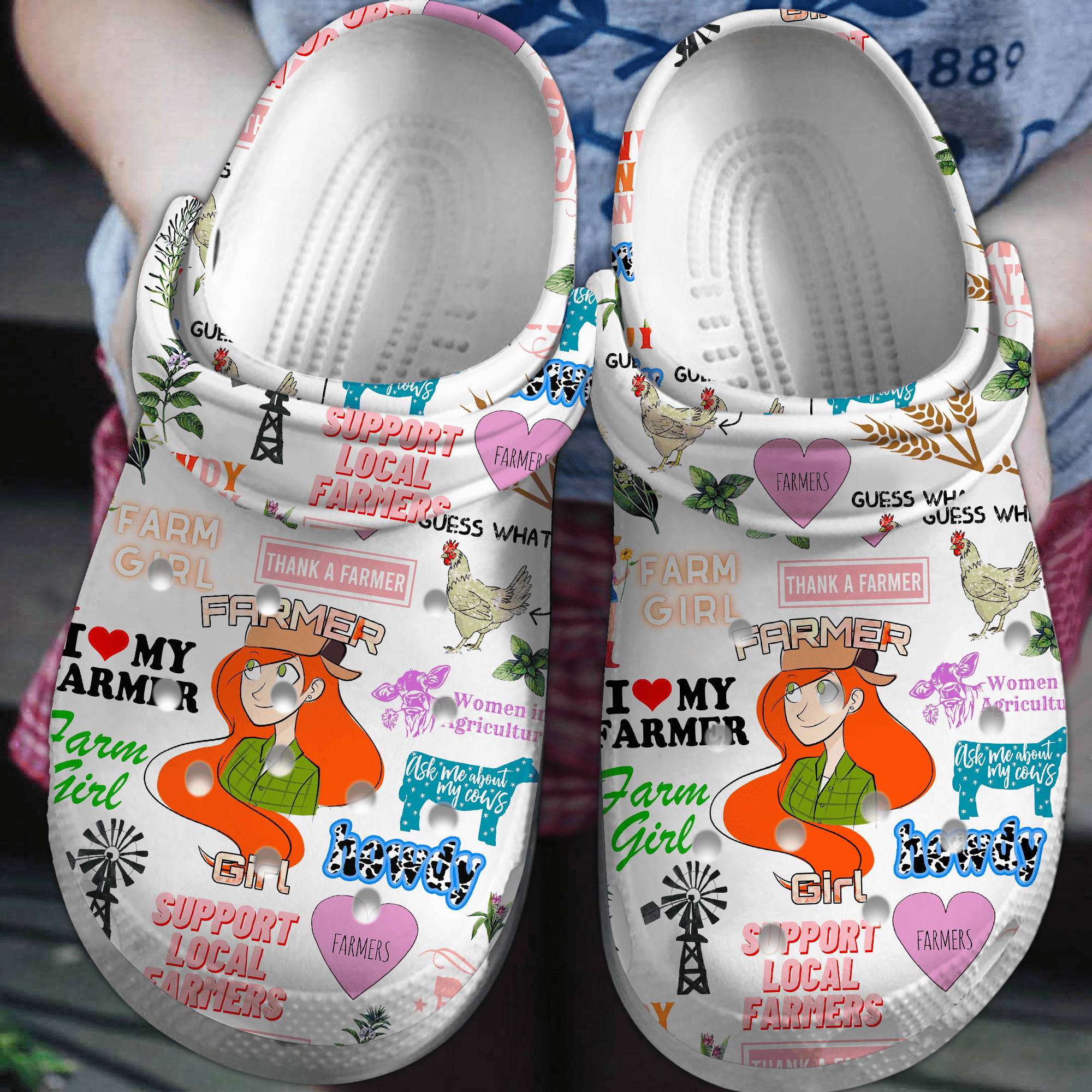 Farm Girl Crocss Clogs For Men Women And Kid Suitwiys