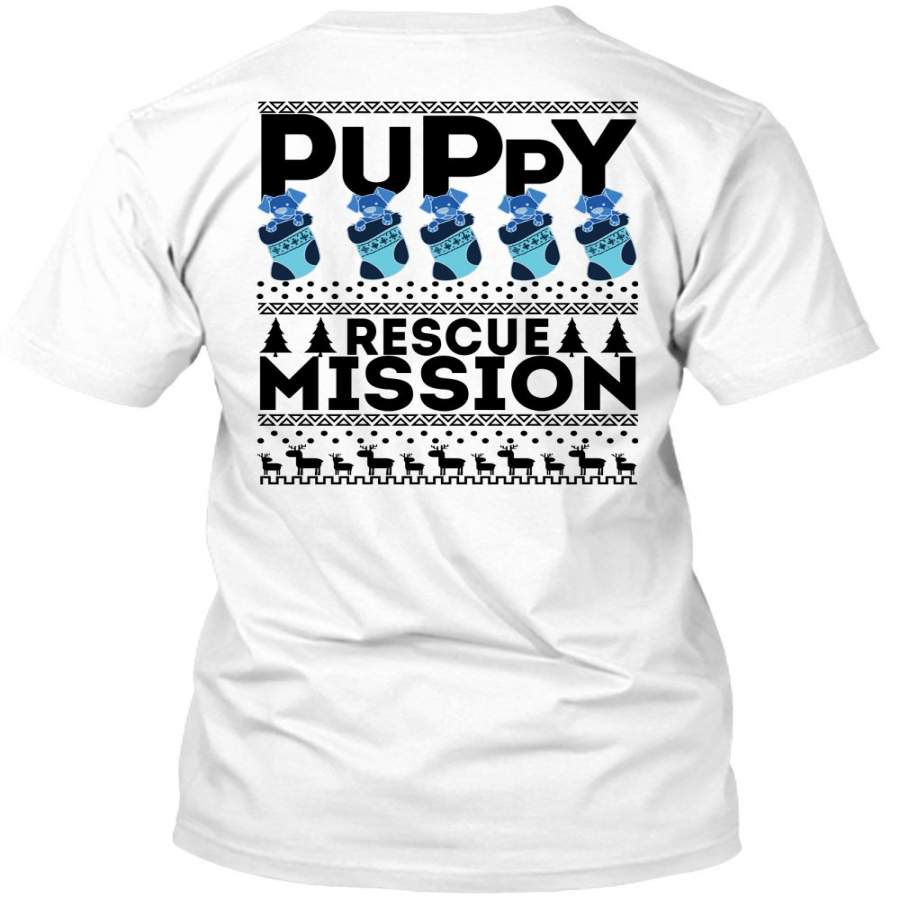 Puppy Rescue Mission T Shirt, Happy New Year T Shirt