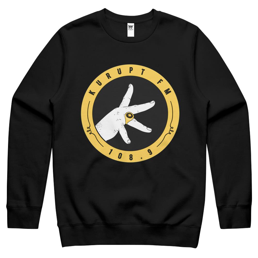 Kurupt Fm Logo Crewneck Sweatshirt