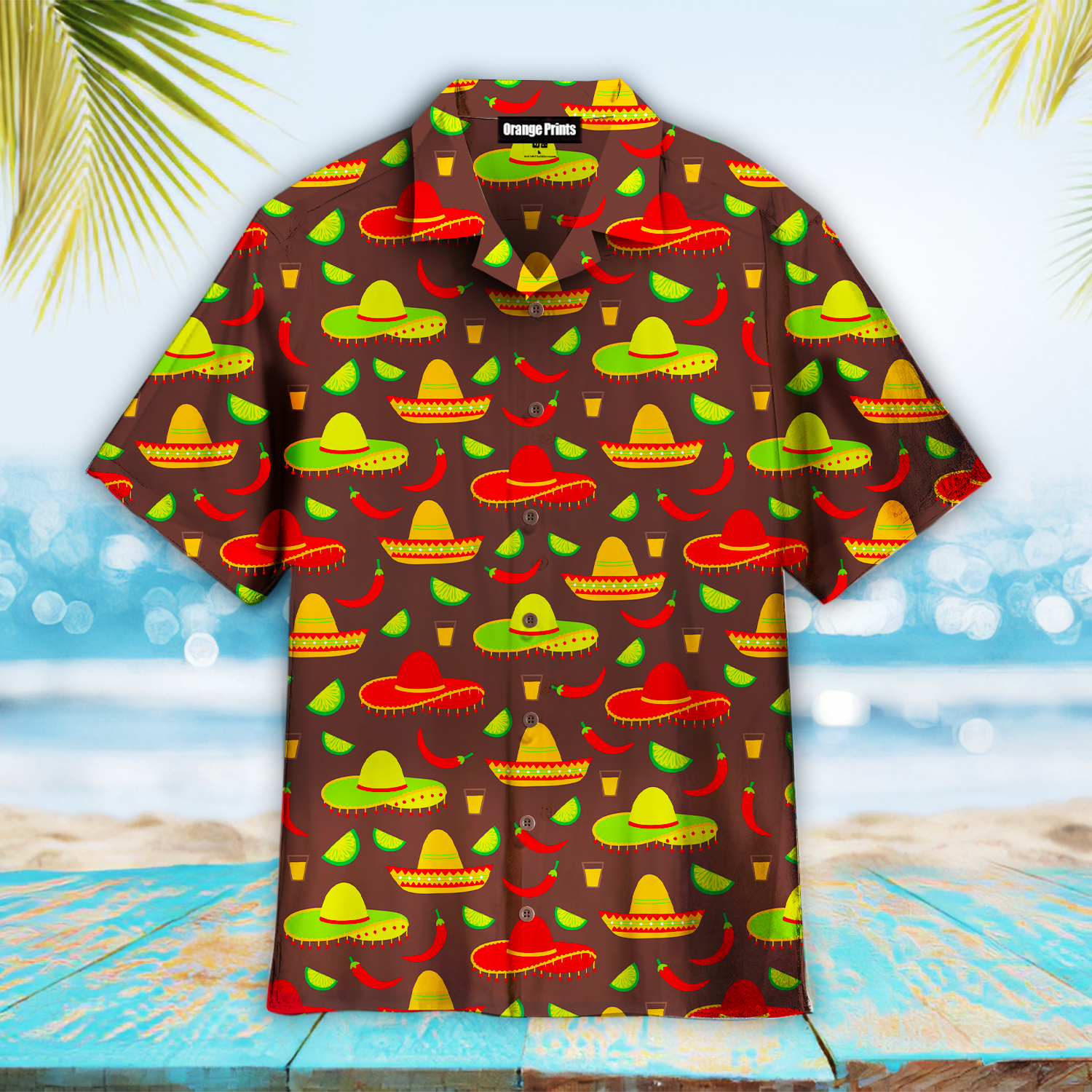 Cinco De Mayo Mexican Sombrero Hats Aloha Hawaii Shirts For Men Women Ha6711