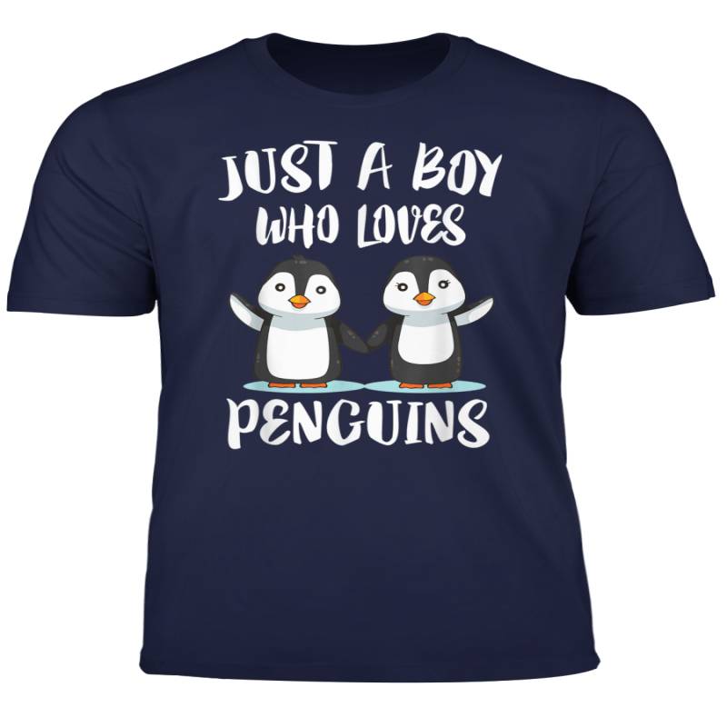 Just A Boy Who Loves Penguins Bird Gift T Shirt