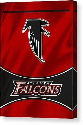 13 Atlanta Falcons Uniform Joe Hamilton Canvas Print