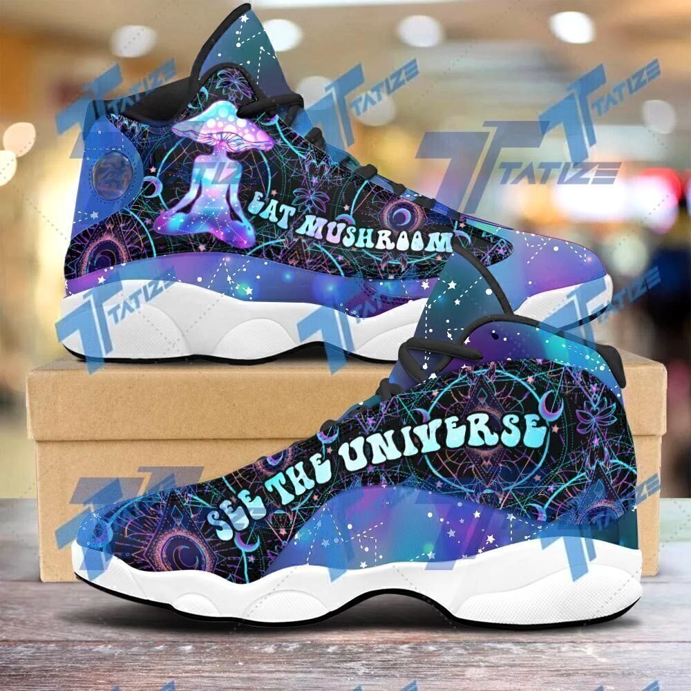 Eat mushroom see the universe 13 Sneakers XIII Shoes