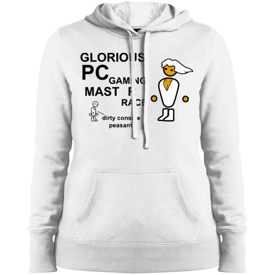 AGR GLORIOUS PC GAMING MASTER RACE Ladies’ Pullover Hooded Sweatshirt