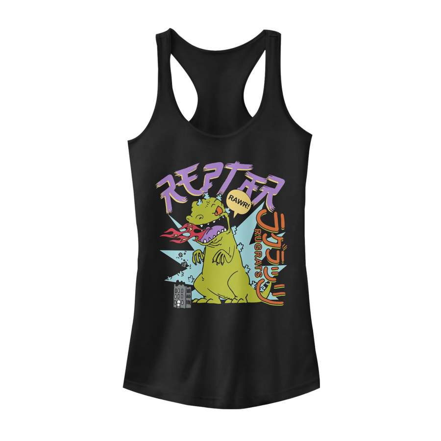 Rugrats Junior’s Reptar Says Rawr  Racerback Tank