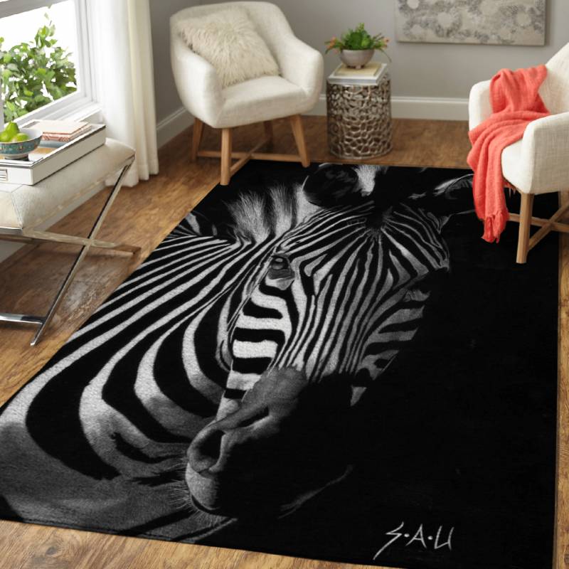 Striped Beauty – Animals Area Rug Carpet