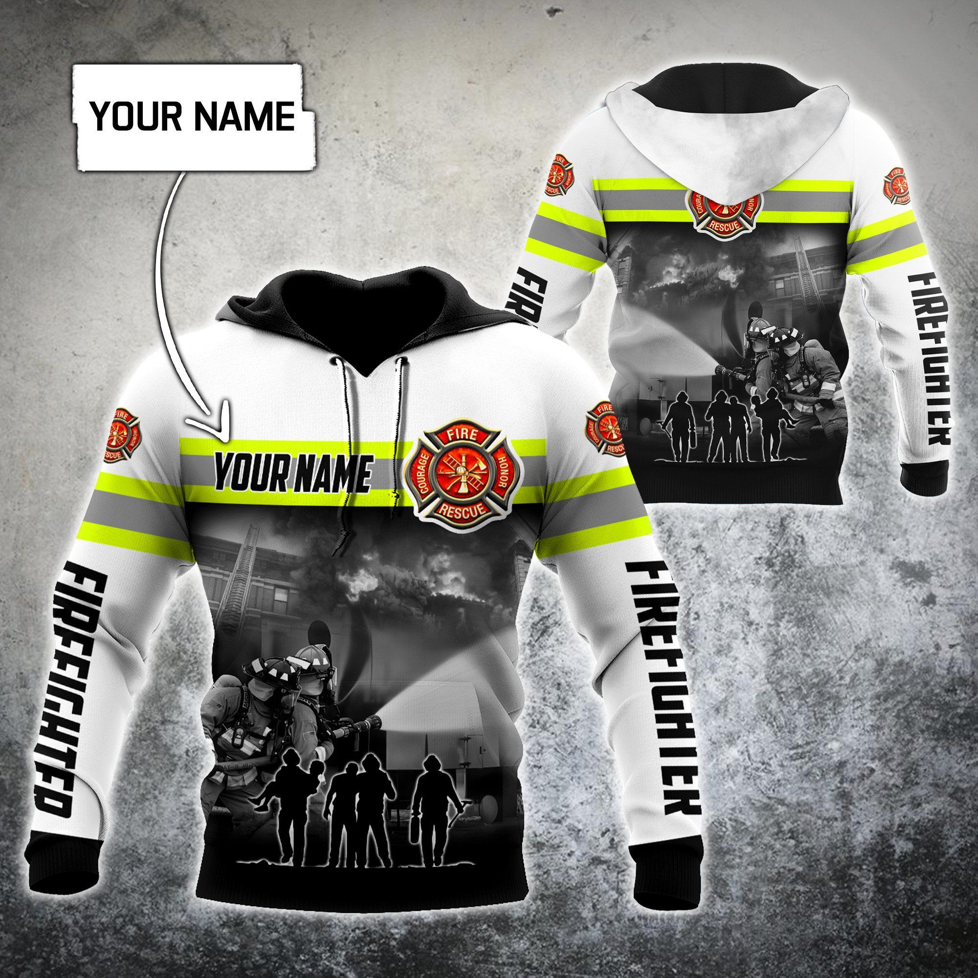 USATOPDEAL.COM – Customize Name Firefighter Hoodie Shirts For Men And Women MH08122001