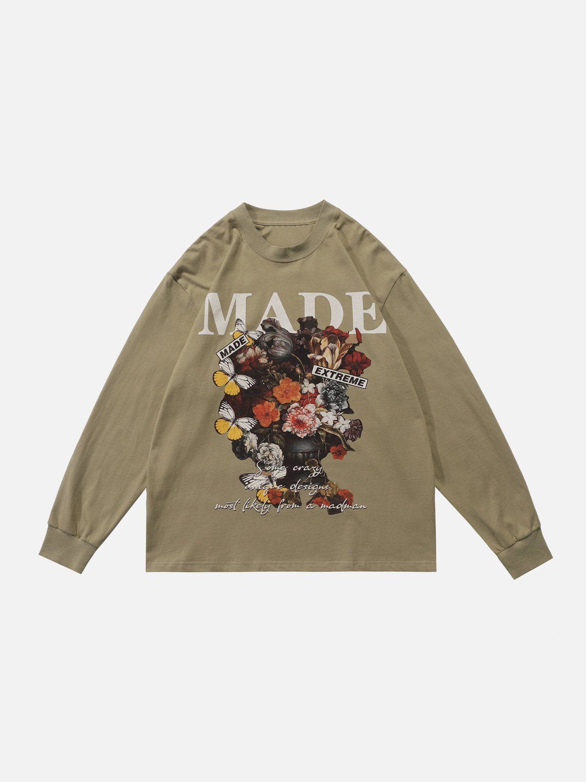 Talishko™ – Vintage Oil Print Sweatshirt