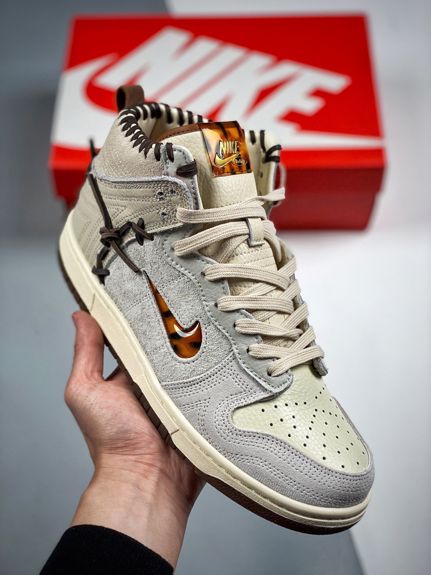 Bodega x Nike Dunk High Legend SailBirch-Rustic-Multi-Color 5341084