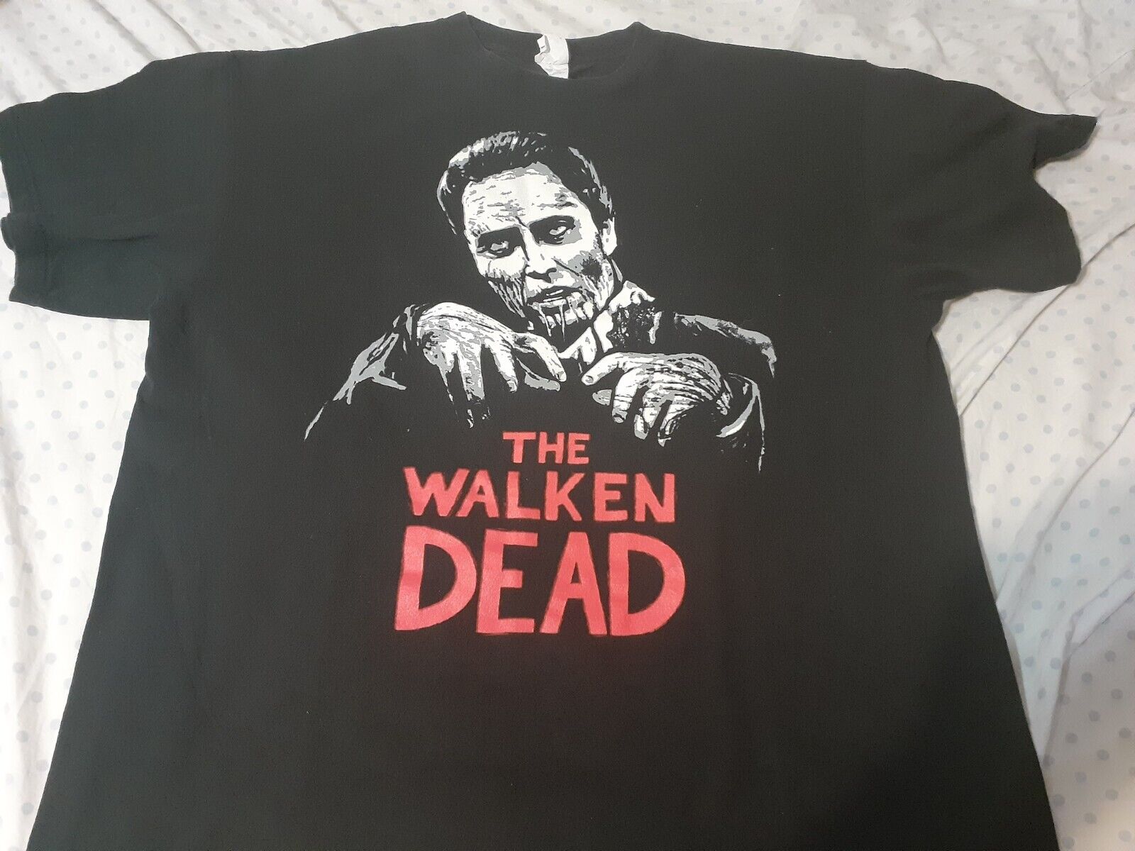 Christopher Walken T Shirt The Walked Dead Halloween Shirt XL