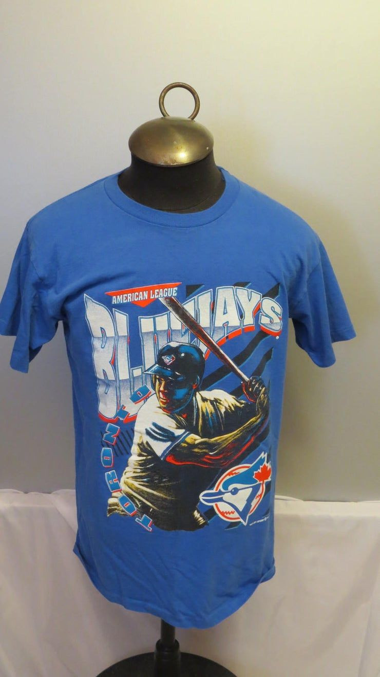 Toronto Blue Jays Vtg Batter And Wavy Script Shirt