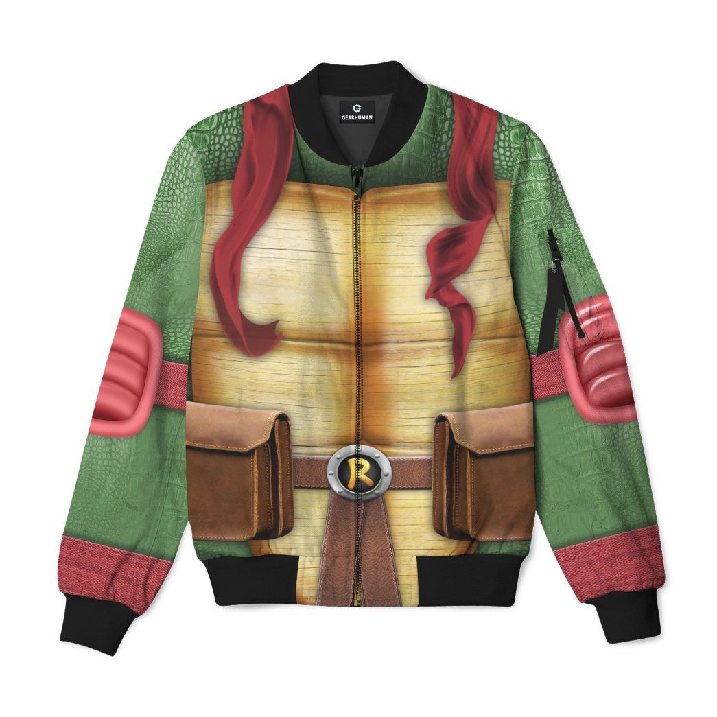 Casespring 3D Raphael Raph TMNT Cosplay Custom Bomber