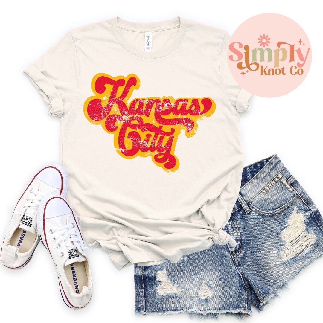 Retro Kansas City shirt, Retro KC, KC tshirt, Kansas City graphic tee, Kansas City tshirt, Kansas City gift, KCMO shirt, Kansas City girl