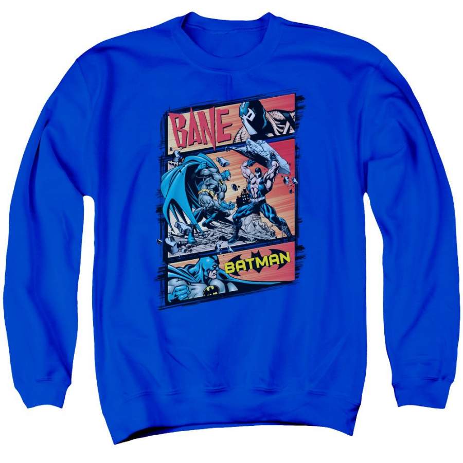 Batman – Epic Battle Adult Crewneck Sweatshirt