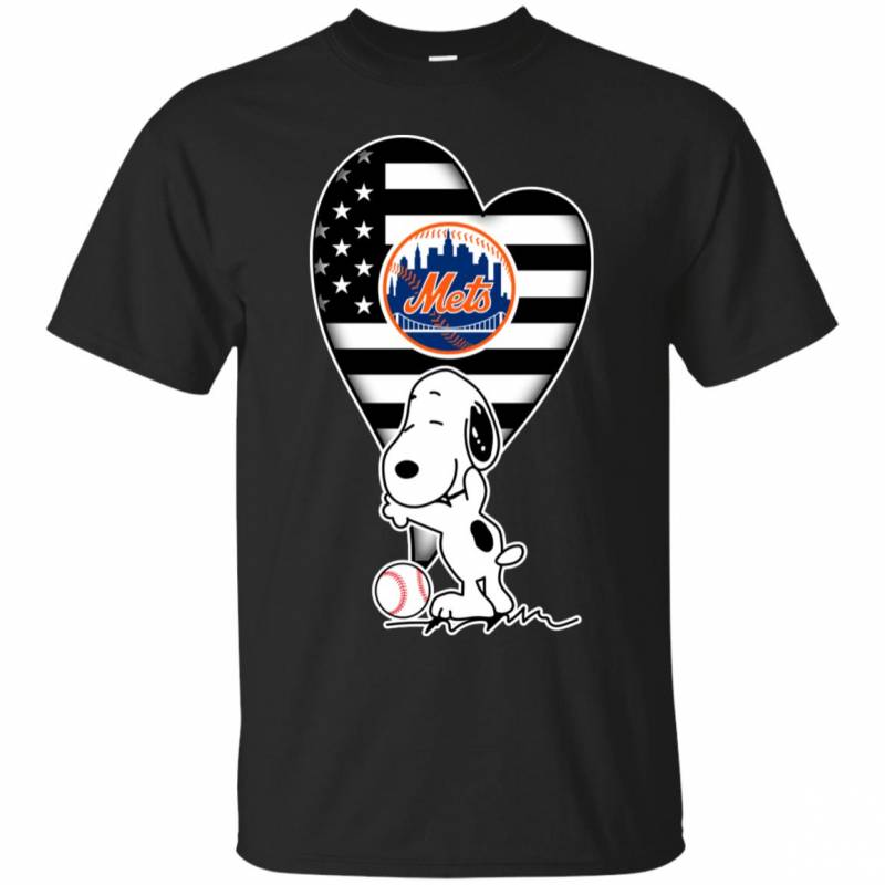 New York Mets Snoopy In My Heart T-Shirt