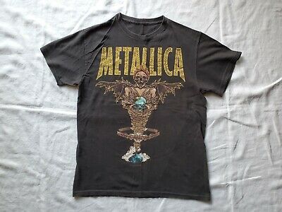 Vtg Metallica Pushead Shirt Careful What You Wish Heavy Metal Rock Concert Tour 4099