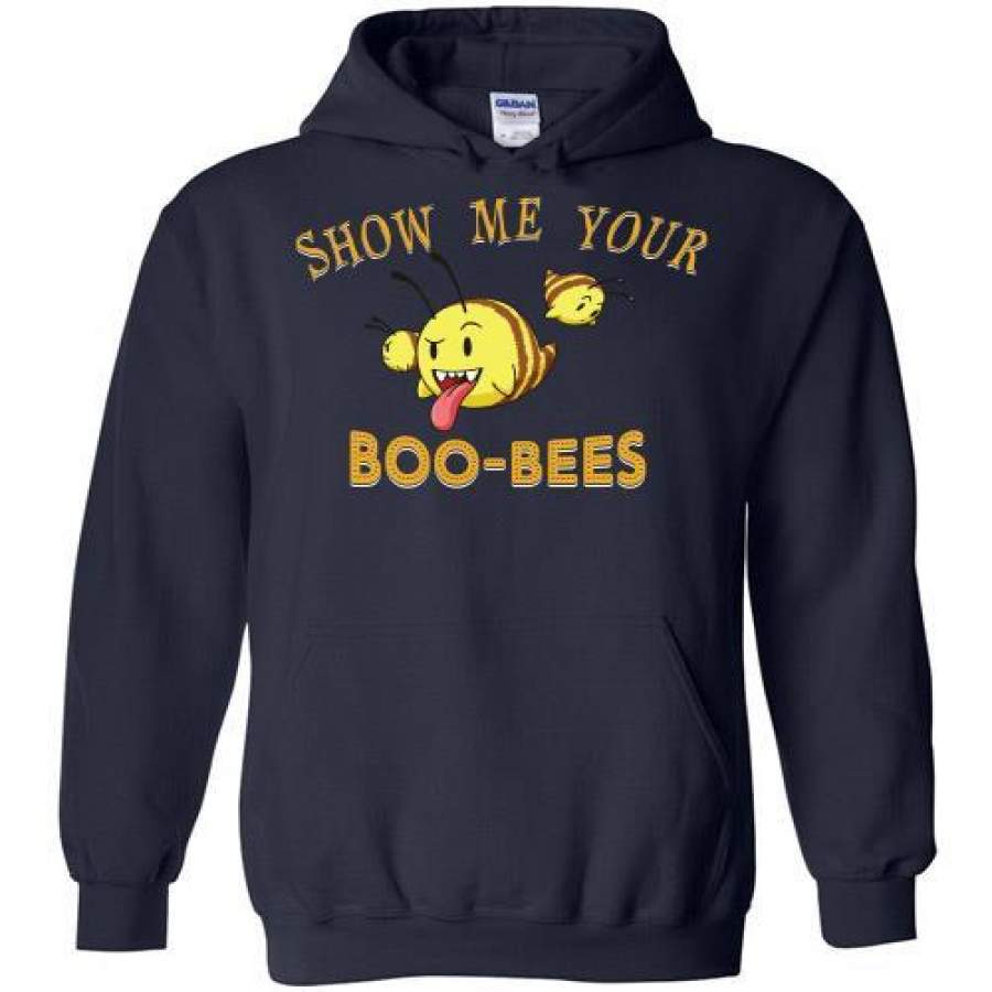 Show Me Your Boo Bees Halloween Hoodie