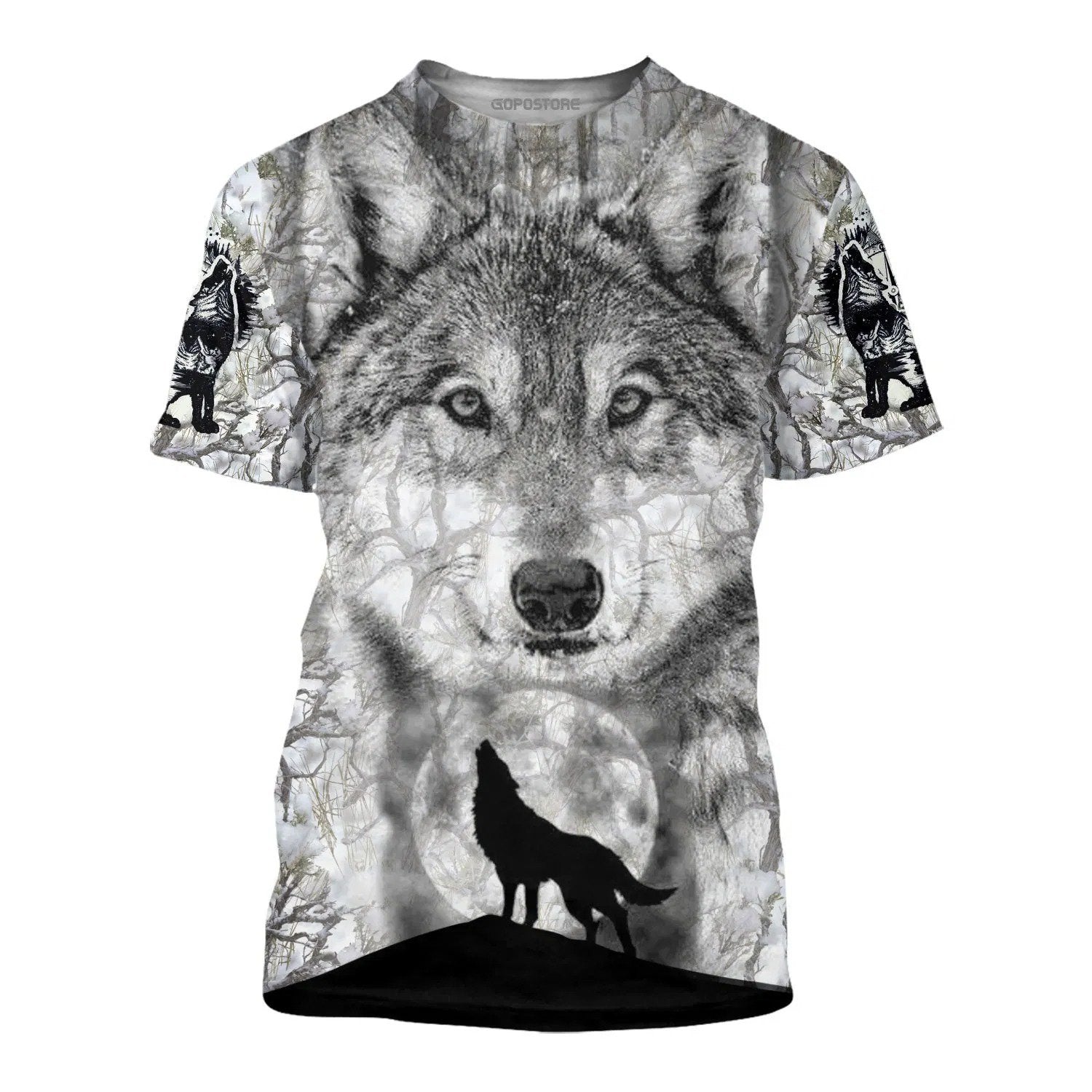 Wolf Hoodie T Shirt For Men And Women Nm17042001