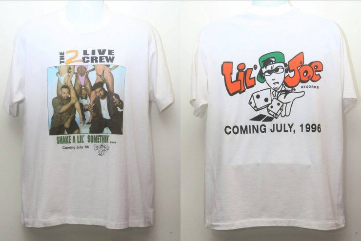 Rare 1996 Vintage The 2 Live Crew Shake A Lil Somethin Single Stitched Rap Sz X Shirt