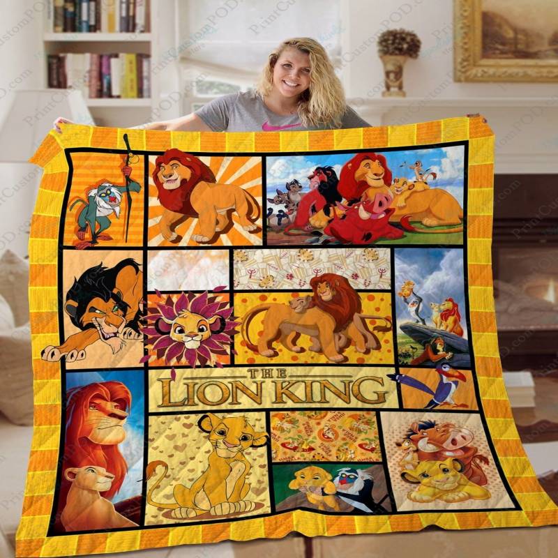 TA Lion King 3D Quilt Blanket