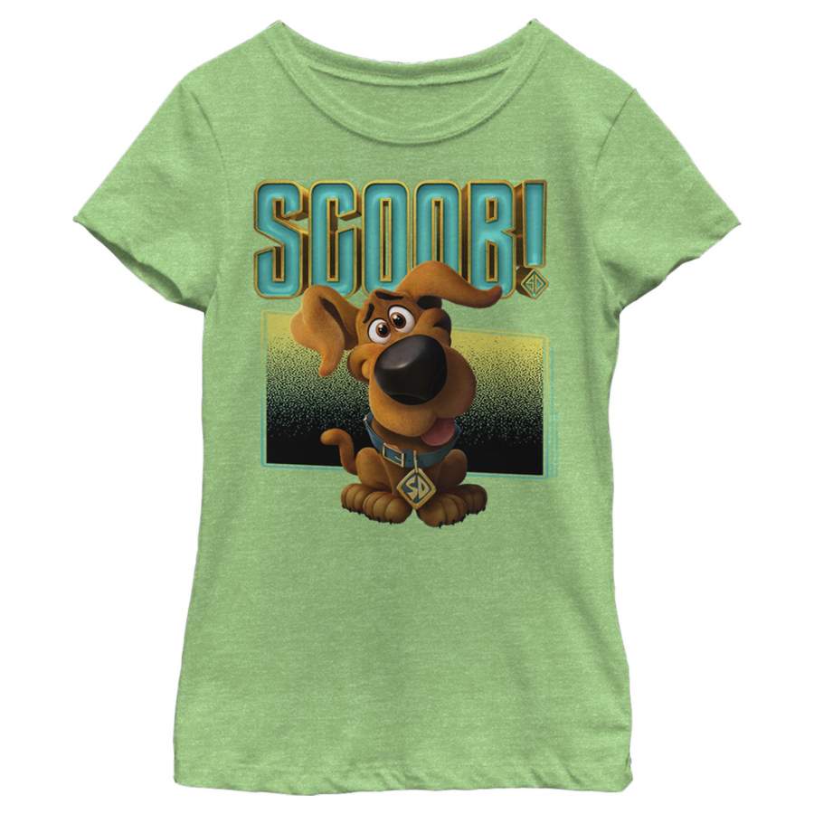 Scooby Doo Girl’s Puppy Frame  T Shirt