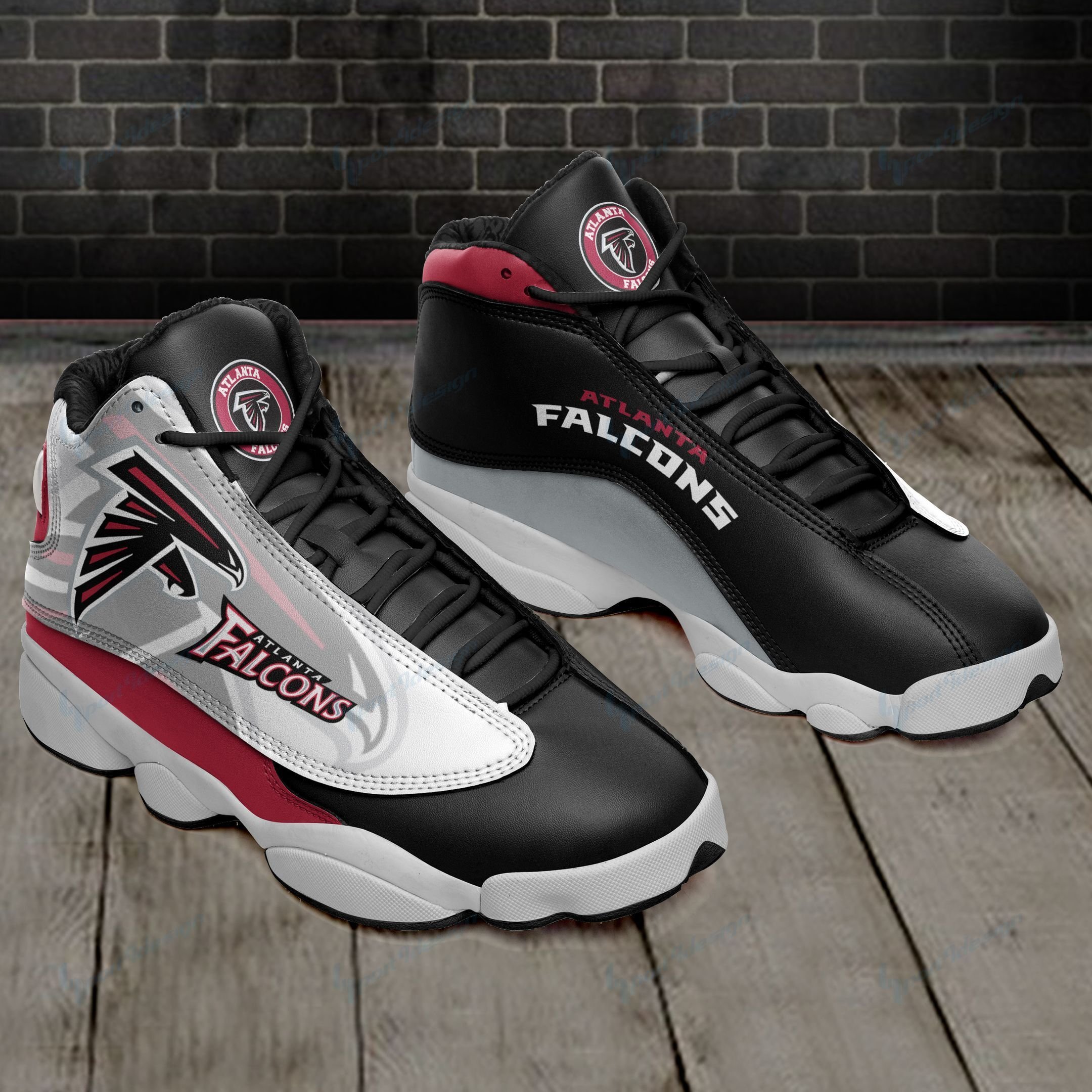 Atlanta Falcons AIR JD13 Sneakers 374